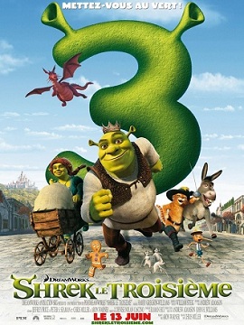 Shrek 3 / Şrek 3 Türkçe Dublaj HD izle