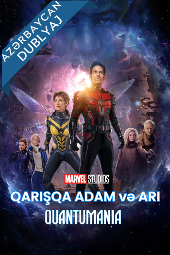 Qarışqa Adam və Arı: Quantumania Azərbaycanca Dublyaj izle izle